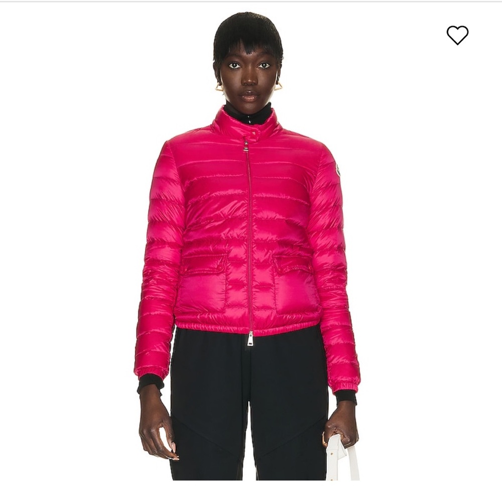 SOLD🩷 Moncler Sold Out FWRD Women's Pink Lans Jacket in Fuchsia Pink